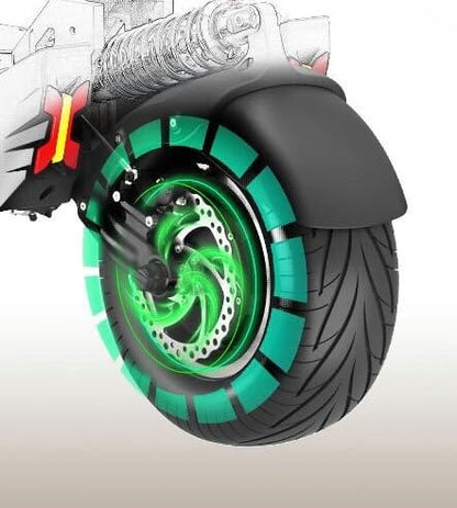 Dualtron X Limited - Bremsen und Sicherheit