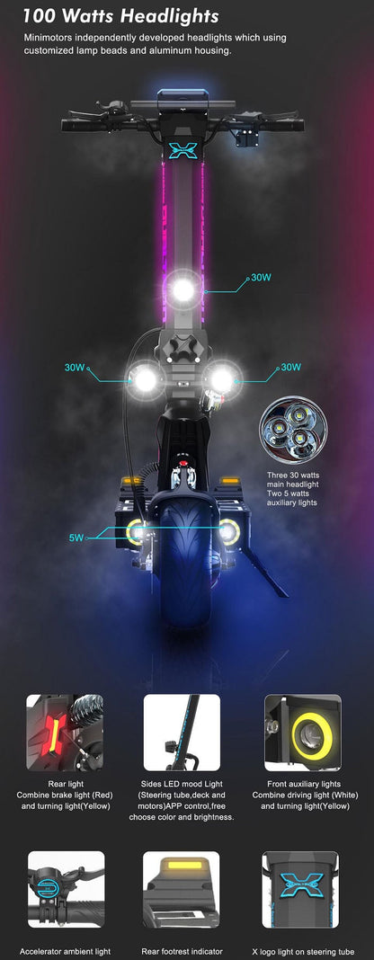 Dualtron X Limited - LED-Beleuchtung